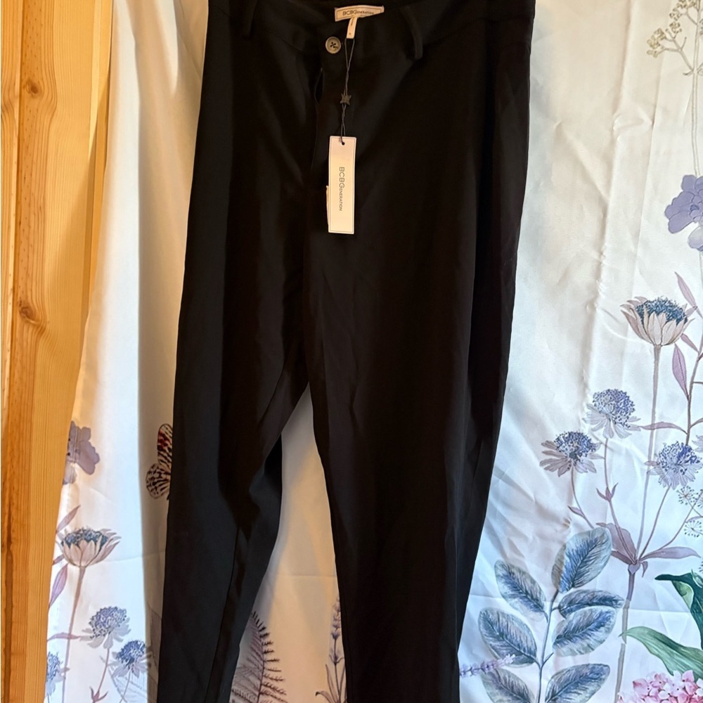 BCBGeneration Classic Black Trousers